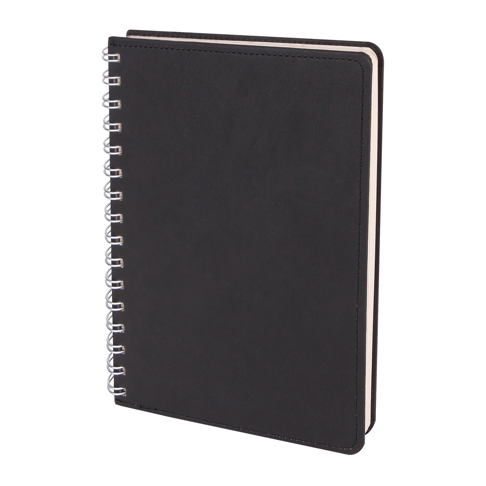 3008 BATIKENT KAHVERENGİ SPİRALLİ TARİHSİZ DEFTER (15X21 CM)