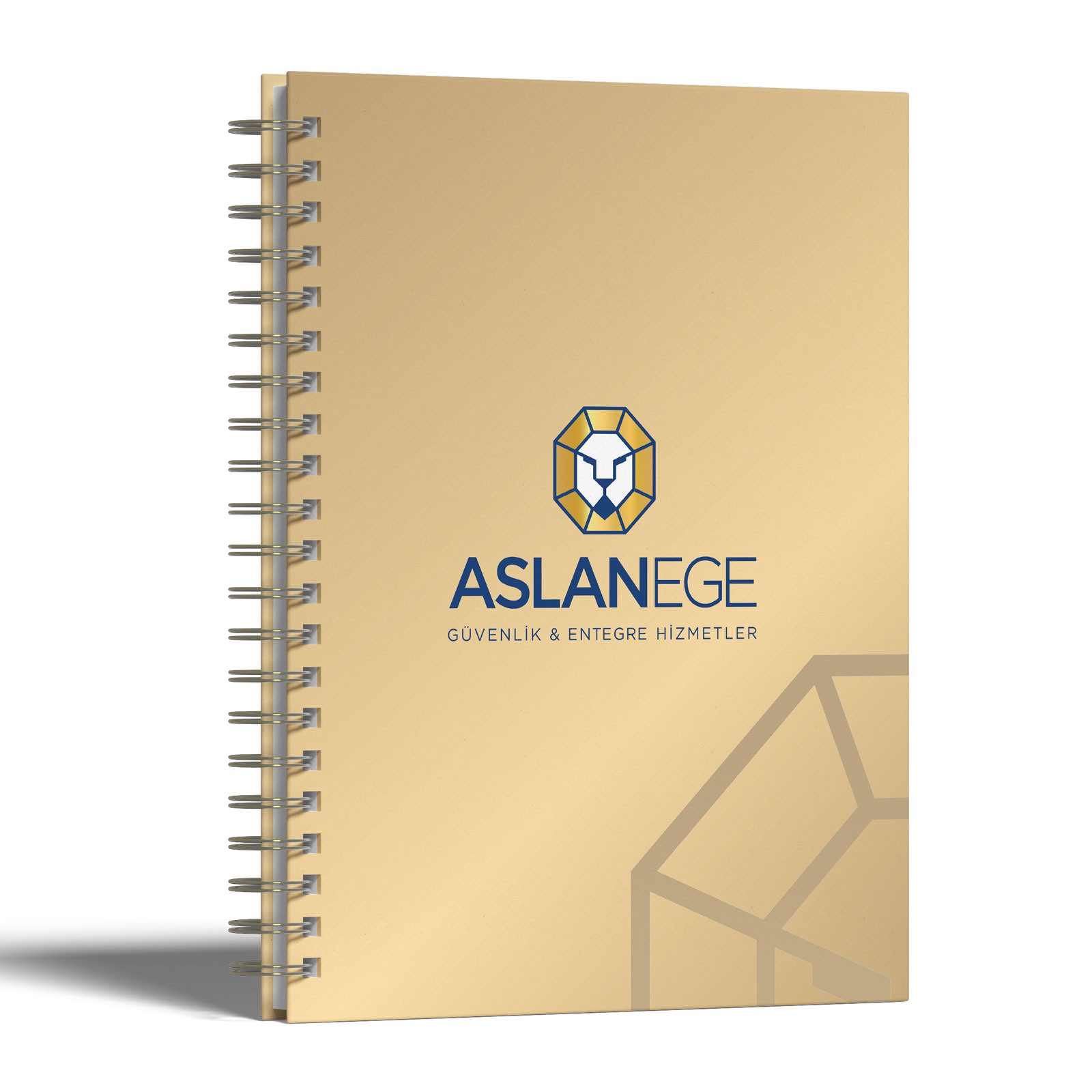 3084 GÖLBAŞI KUŞE MUKAVVA SIVAMA SPİRALLİ AJANDA (15X21CM)