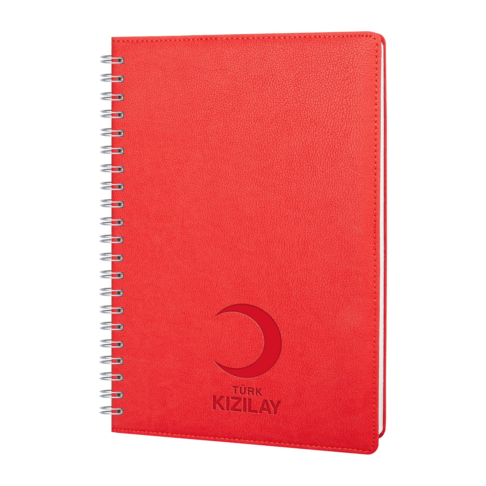 3106 PLEVNE SİYAH KARELİ TARİHSİZ SPİRALLİ DEFTER (20x28 CM)