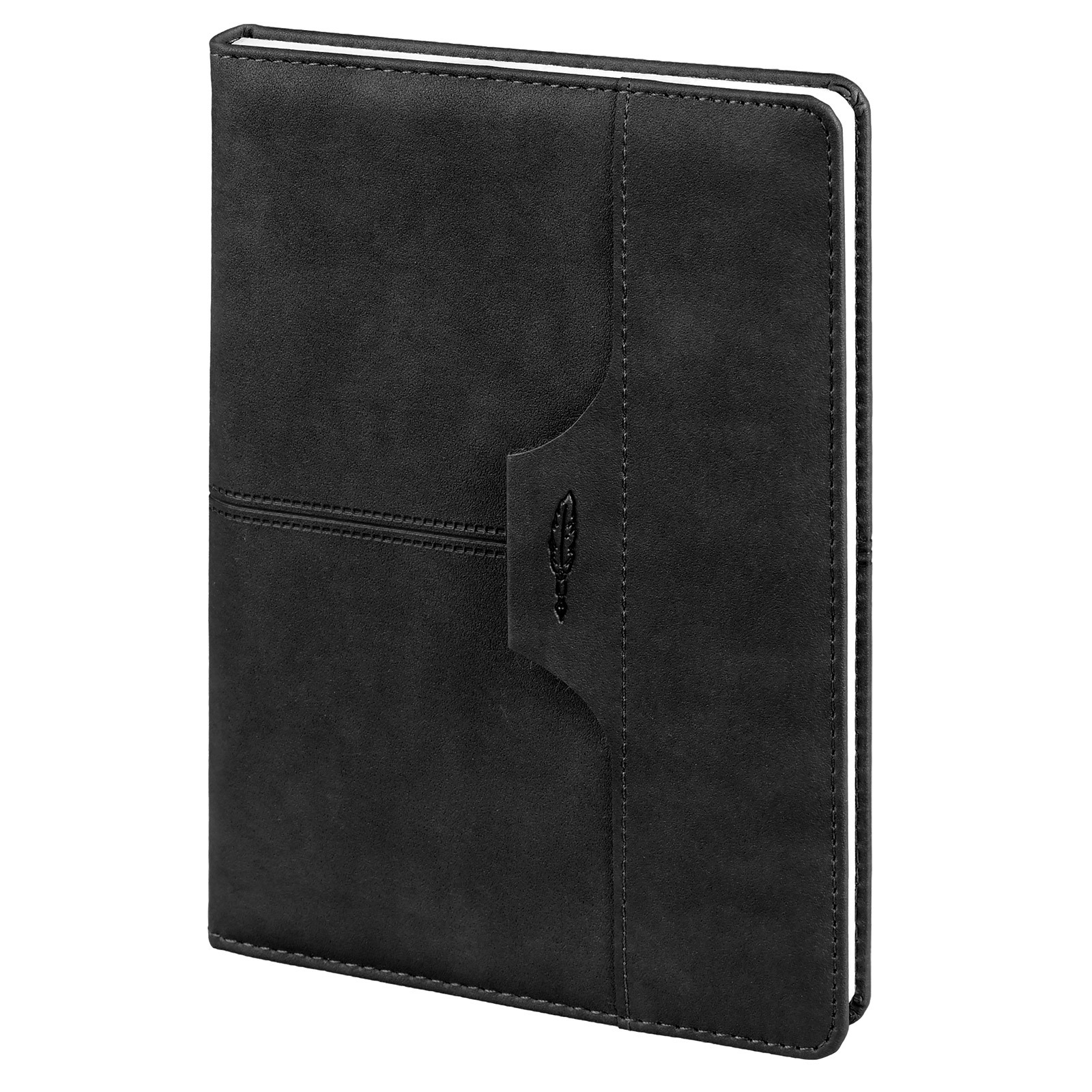 ATAKULE SİYAH TARİHSİZ DEFTER (15X21 CM)
