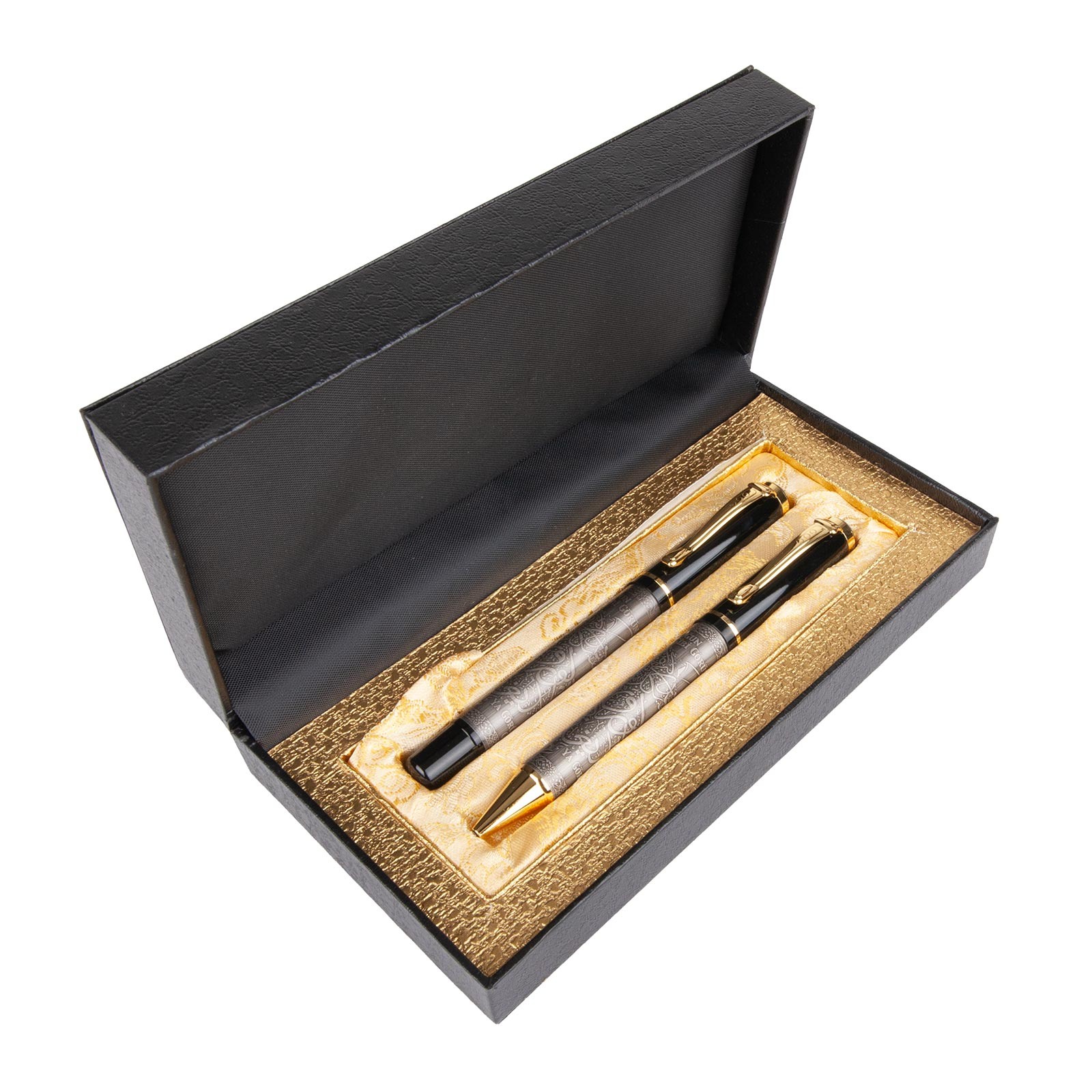 4150 SİLOPİ ATATÜRK KABARTMALI İKİLİ KALEM SETİ 