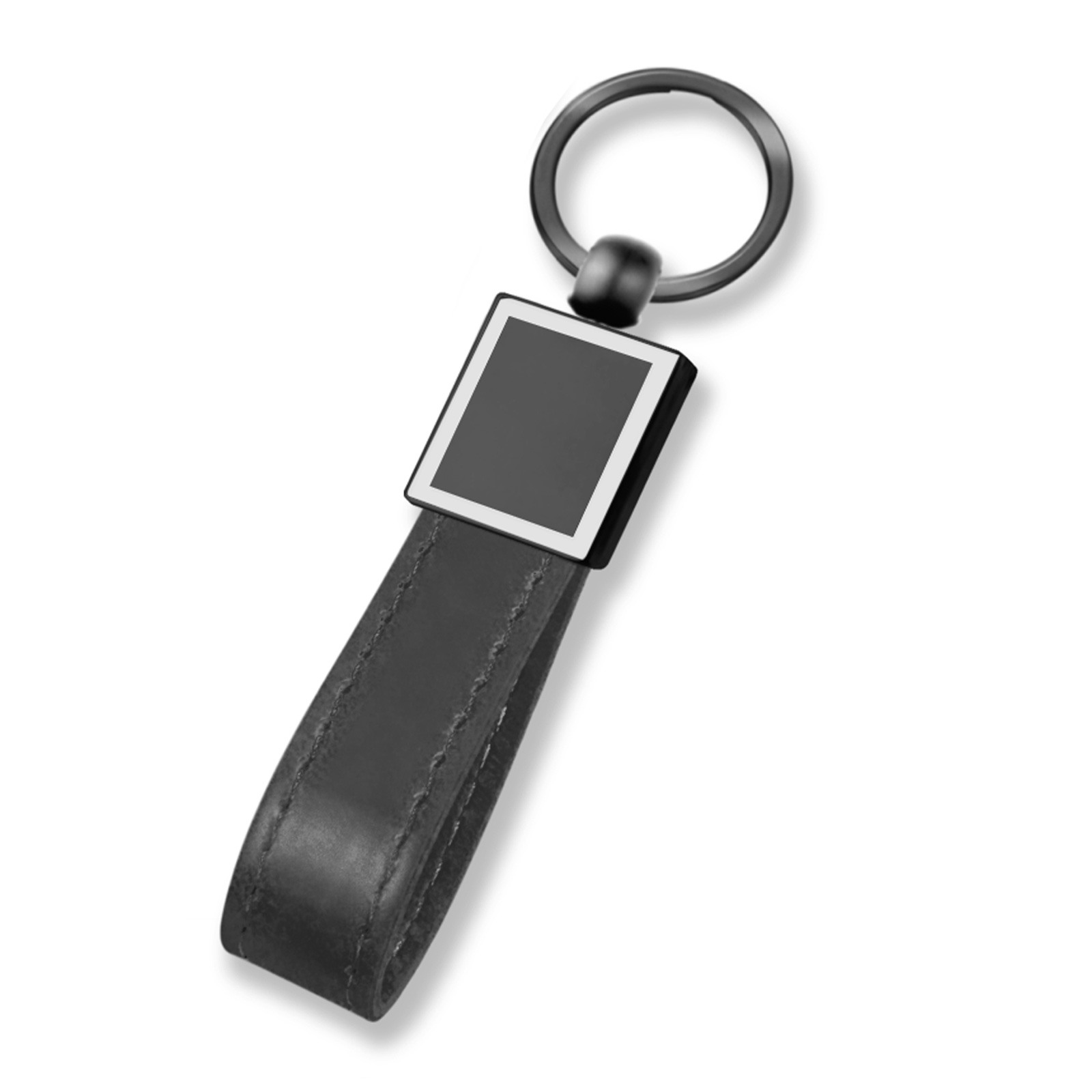 4752 BEYSEKİ YEŞİL METAL - DERİ ANAHTARLIK