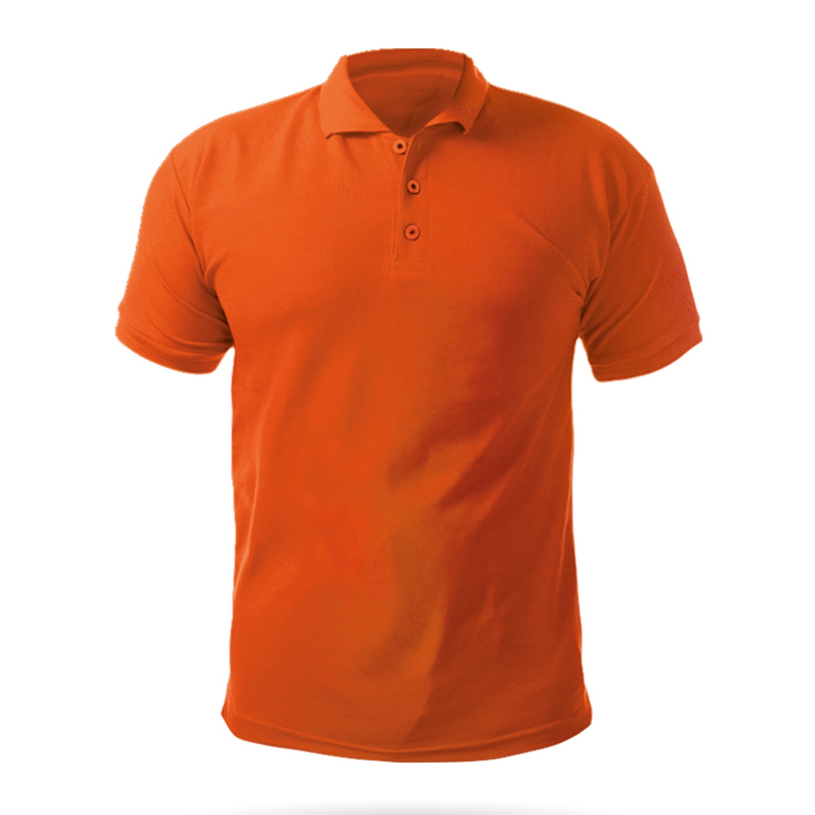 488916 AÇELYA TURUNCU XXL POLO YAKA TİŞÖRT