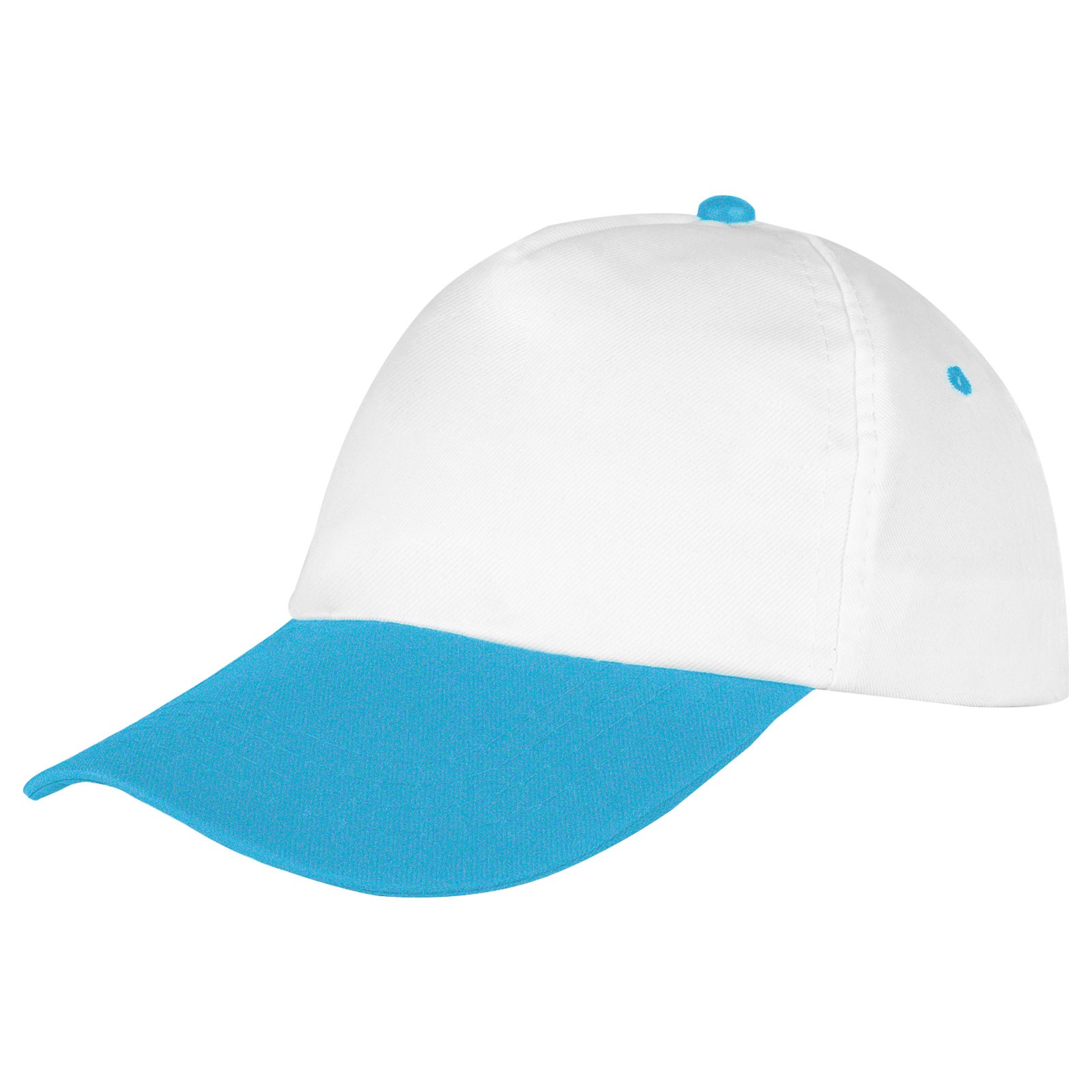 4894 PAPATYA BEYAZ-SAKS MAVİ POLYESTER ŞAPKA