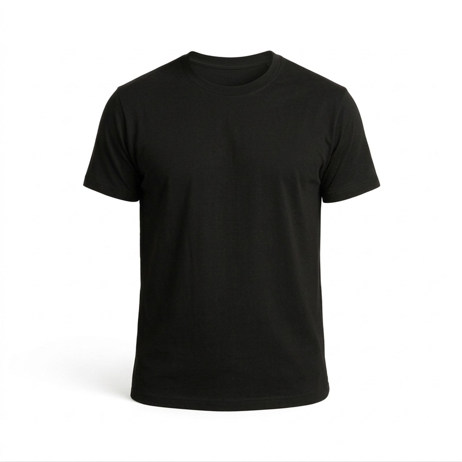 NERGİS SİYAH SIFIR YAKA TİŞÖRT M