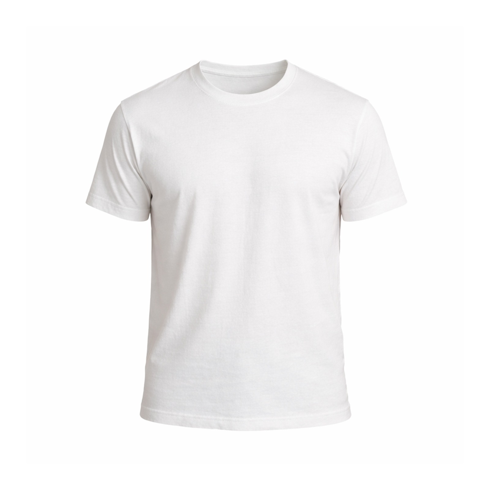 NERGİS BEYAZ SIFIR YAKA TİŞÖRT M