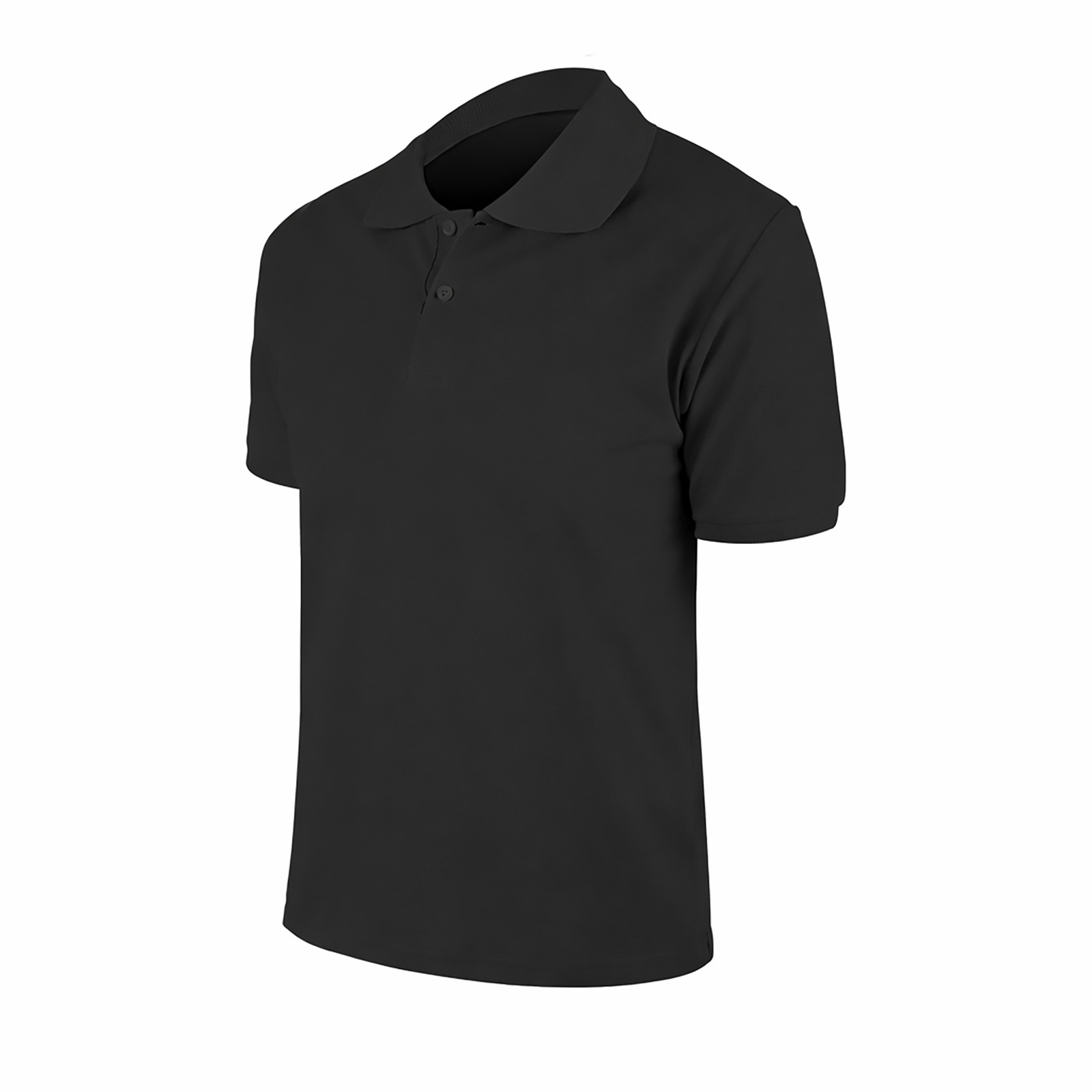 498501 BEGONYA SİYAH L POLO YAKA TİŞÖRT