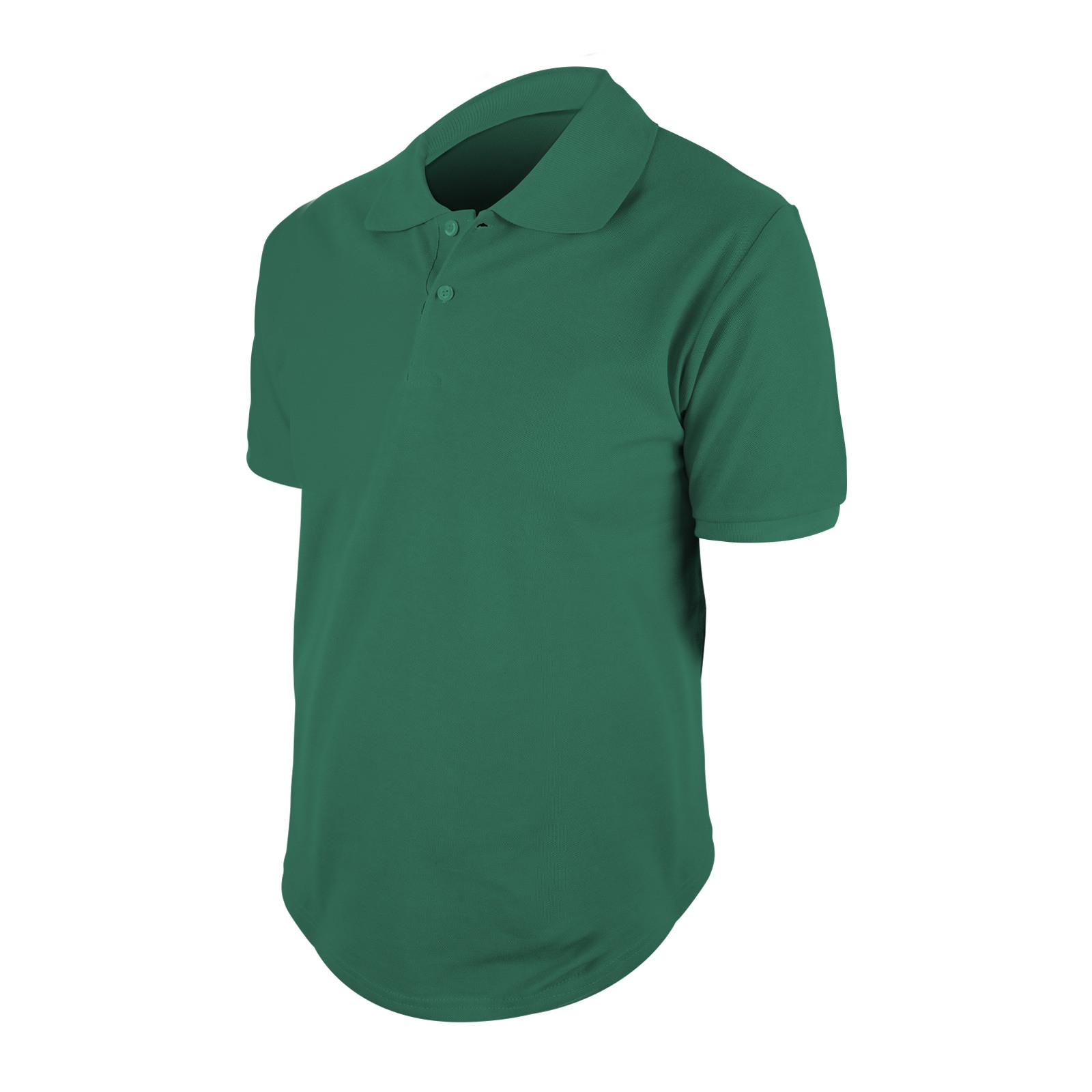 498512 BEGONYA KOYU YEŞİL XXL POLO YAKA TİŞÖRT