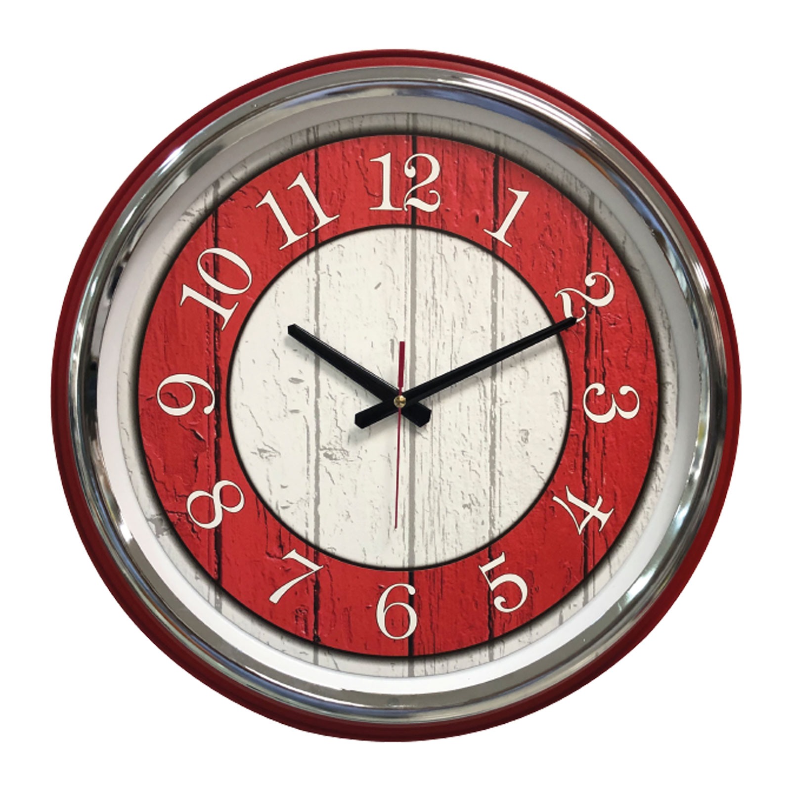 5002 KİBELE201 MAVİ METAL KASA DUVAR SAATİ (505 MM)