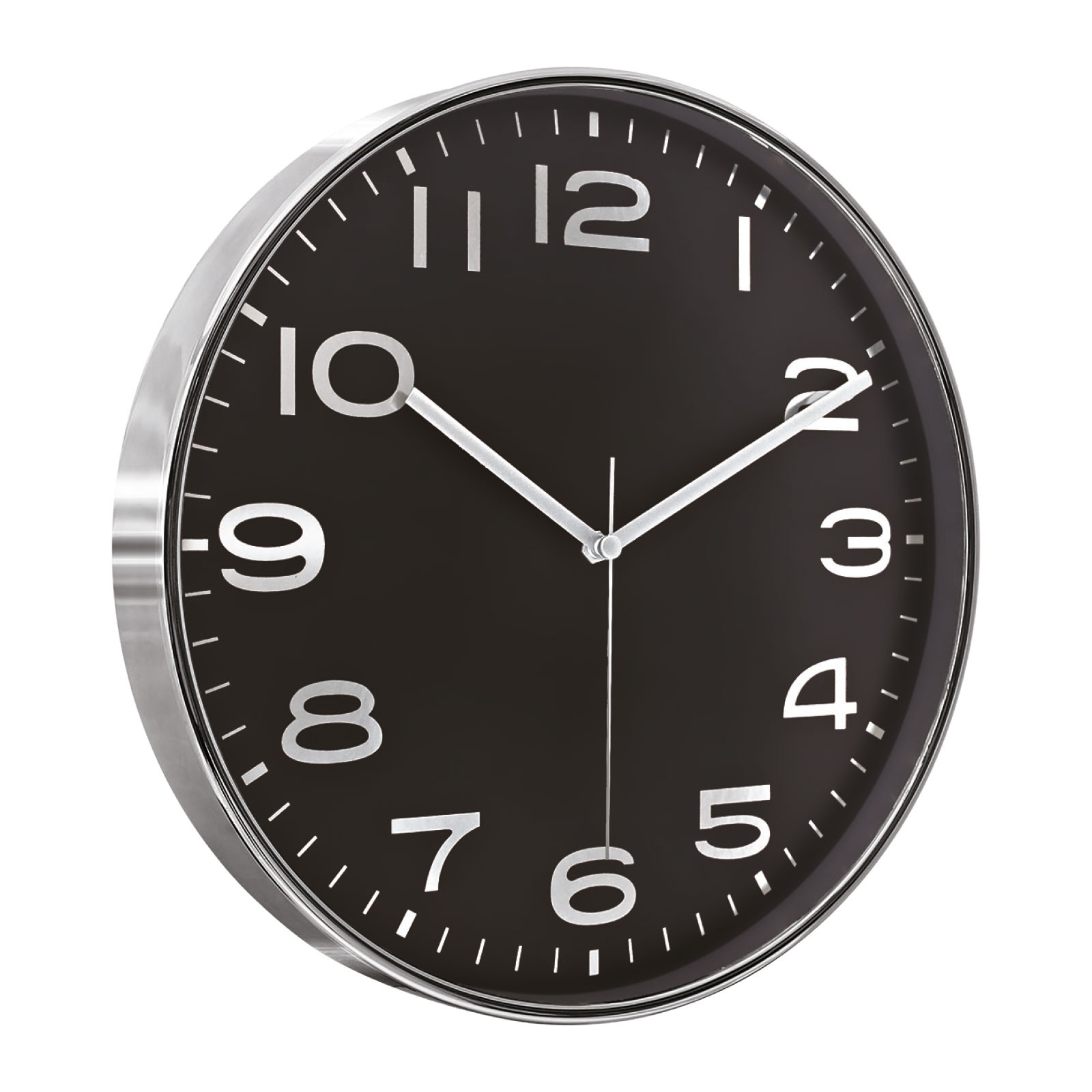 5010 HADES406 ALTIN-BEYAZ METALİZE ÇERÇEVE DUVAR SAATİ(380 MM)