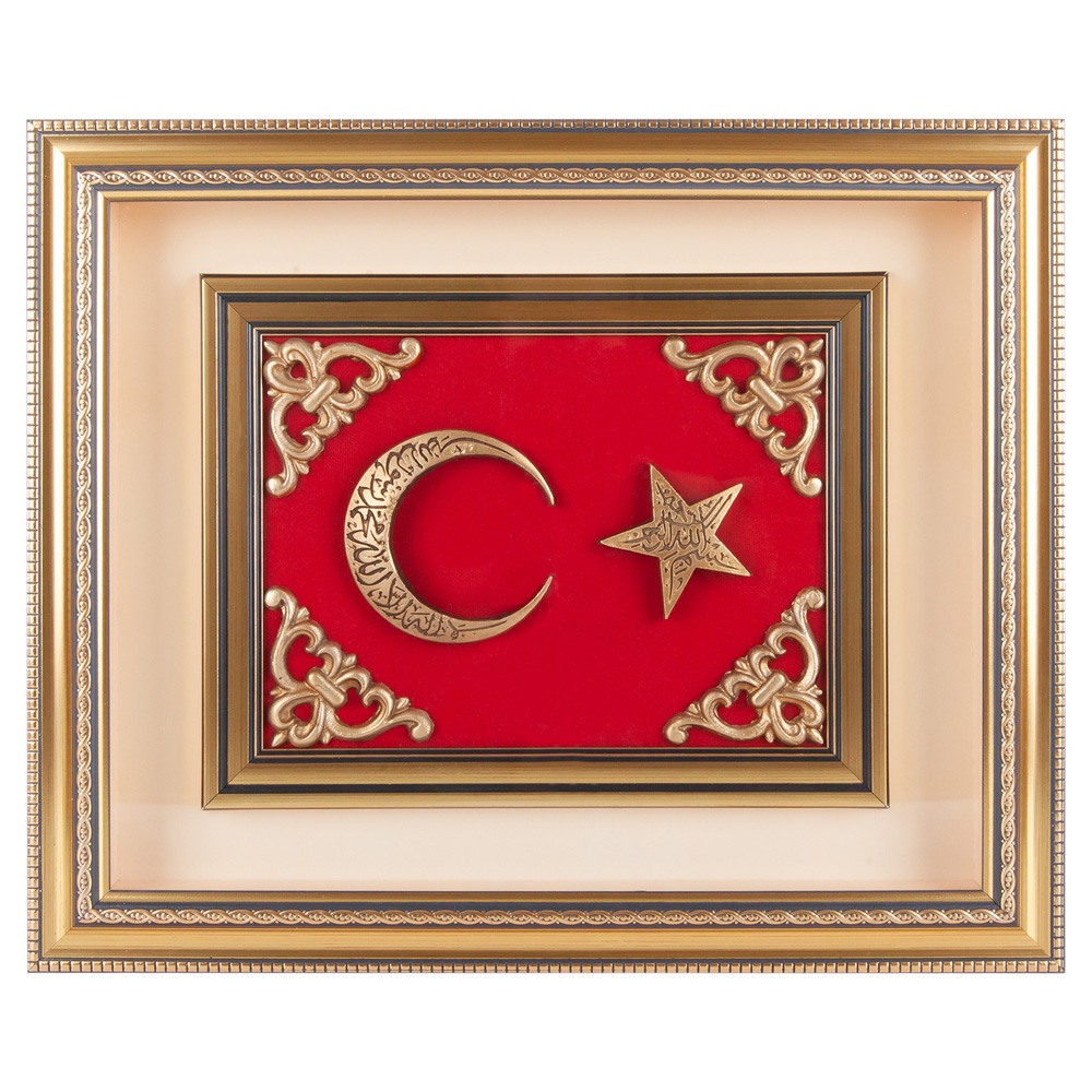 GÖKTÜRK AYYILDIZ KABARTMALI TABLO